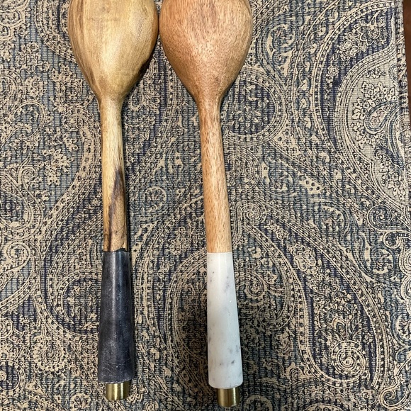 Mudpie Salad Utensil Set - Picture 2 of 3